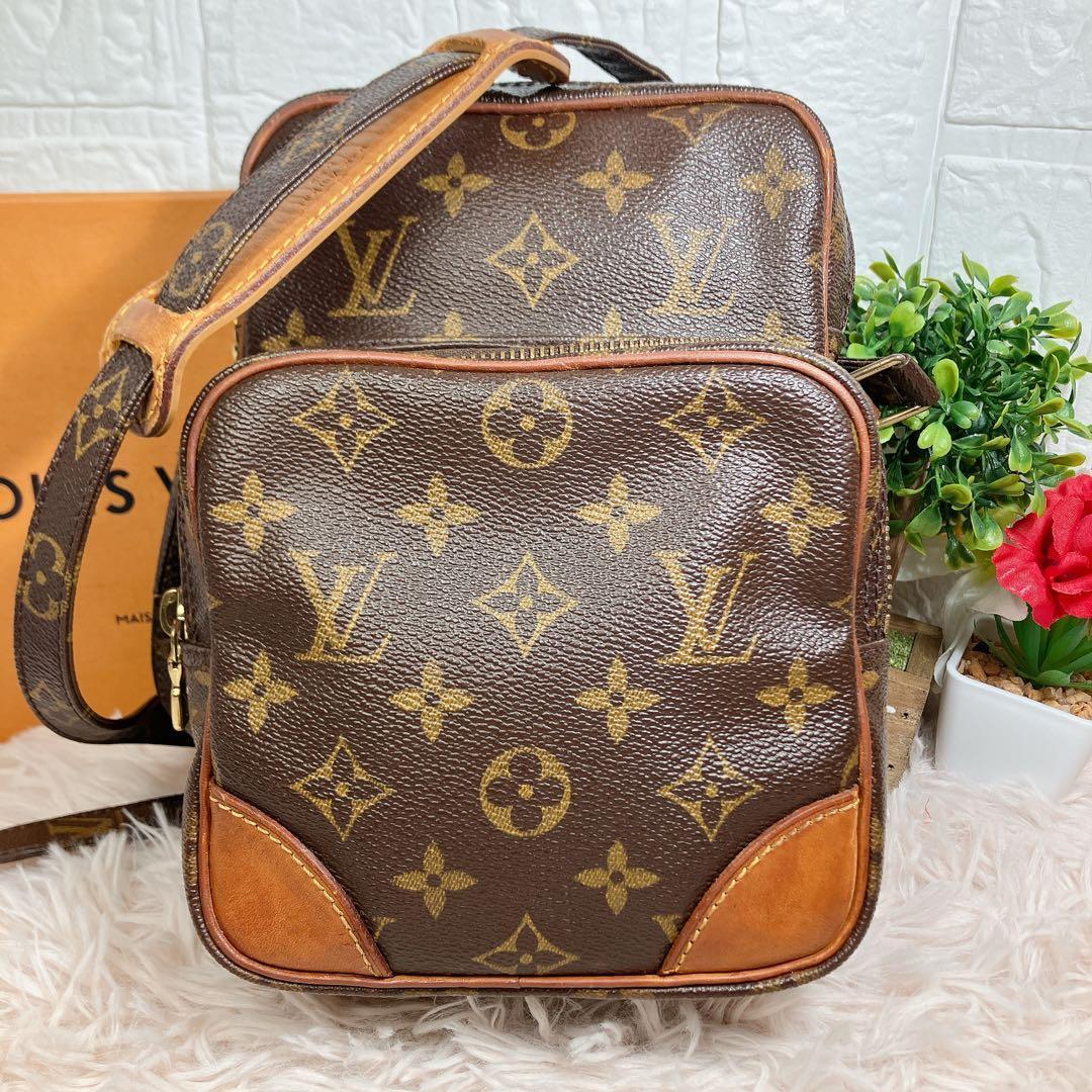 正規品 ルイヴィトン アマゾン ショルダー モノグラム レディース 内側綺麗