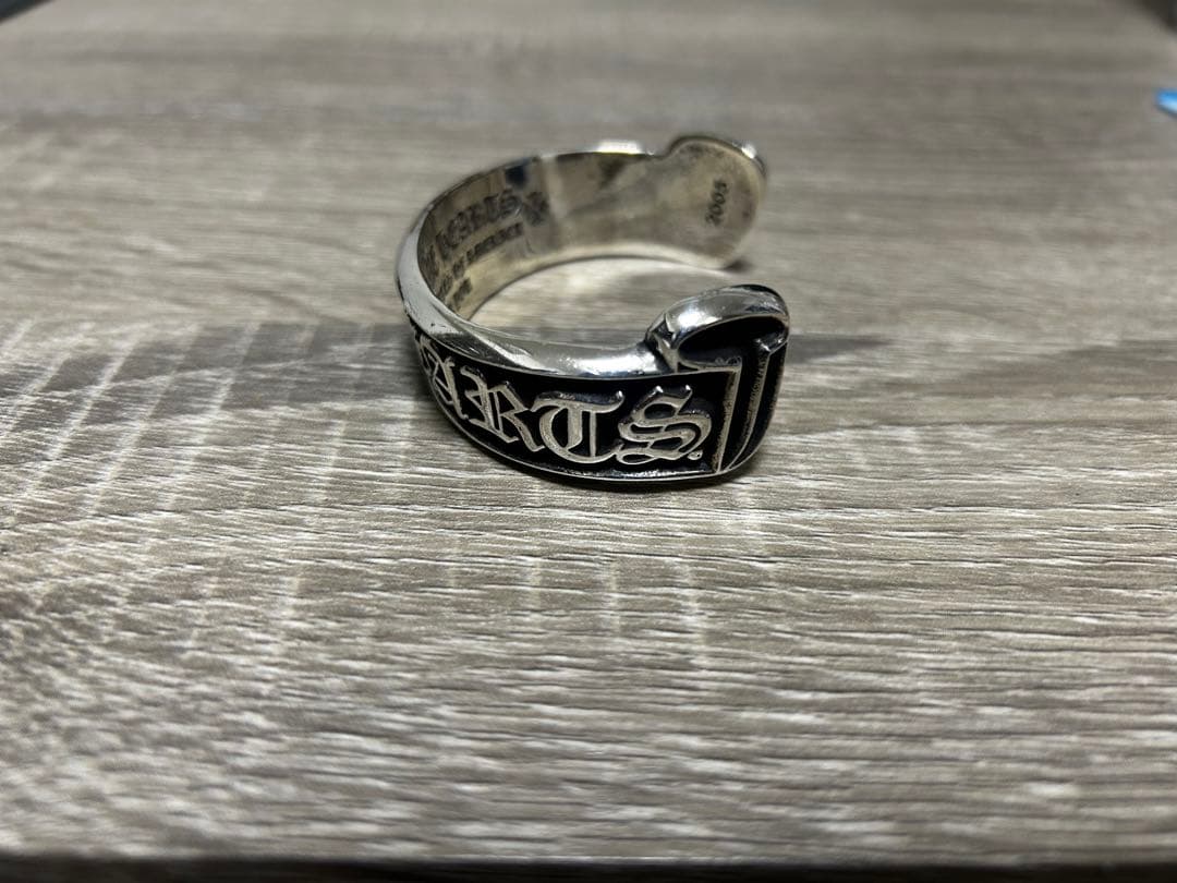 クロムハーツ　スクロールラベルバングル　スクロールレーベル　CH