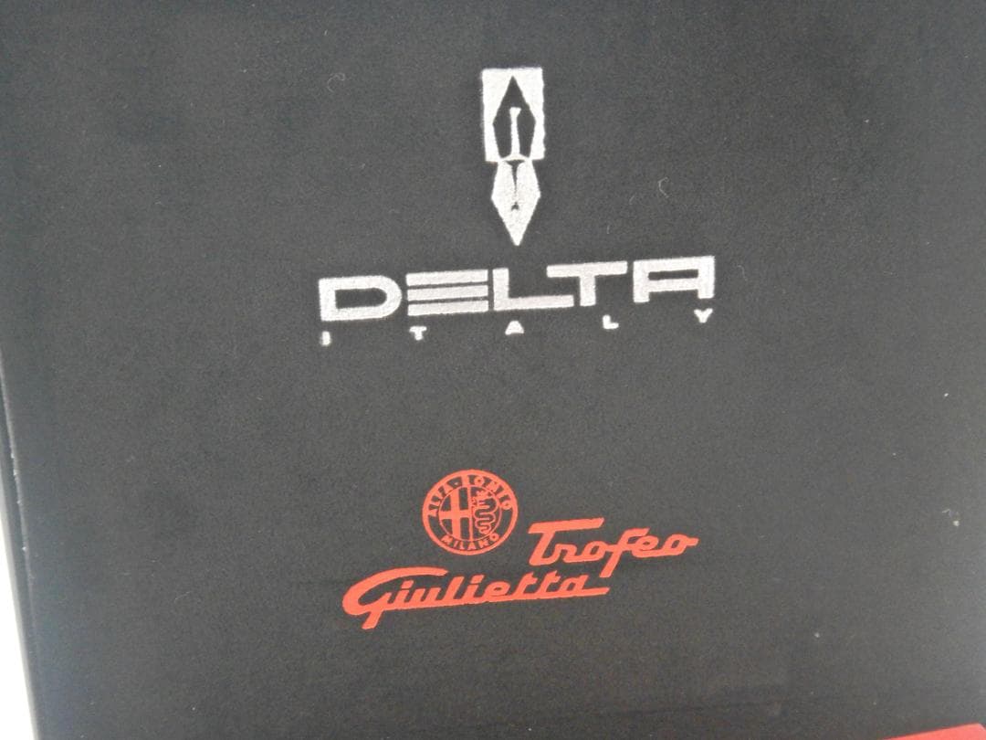 d*9様 【希少/美品】Delta デルタ 万年筆 アルファロメオ ペン先K18