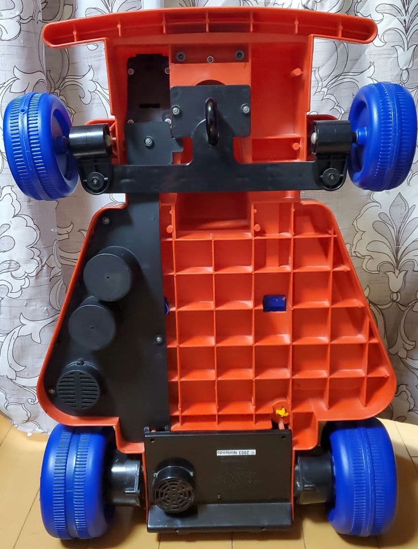 レア 希少 Nintendoマリオカートダブルダッシュ電動ペダルカー2003赤青