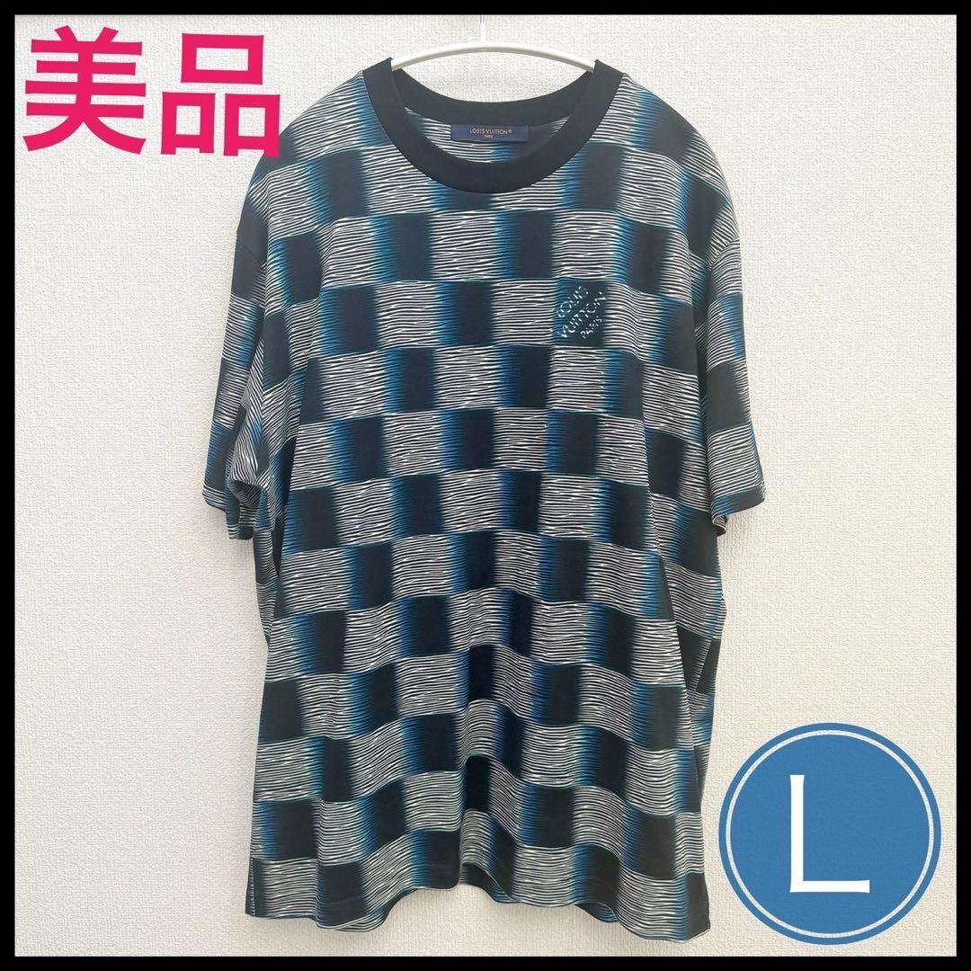 LOUIS VUITTON(ルイヴィトン）ダミエショートスリーブコットンTシャツ