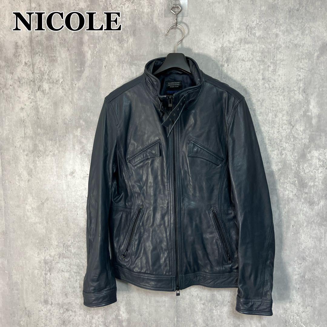 NICOLE レザージャケット 48