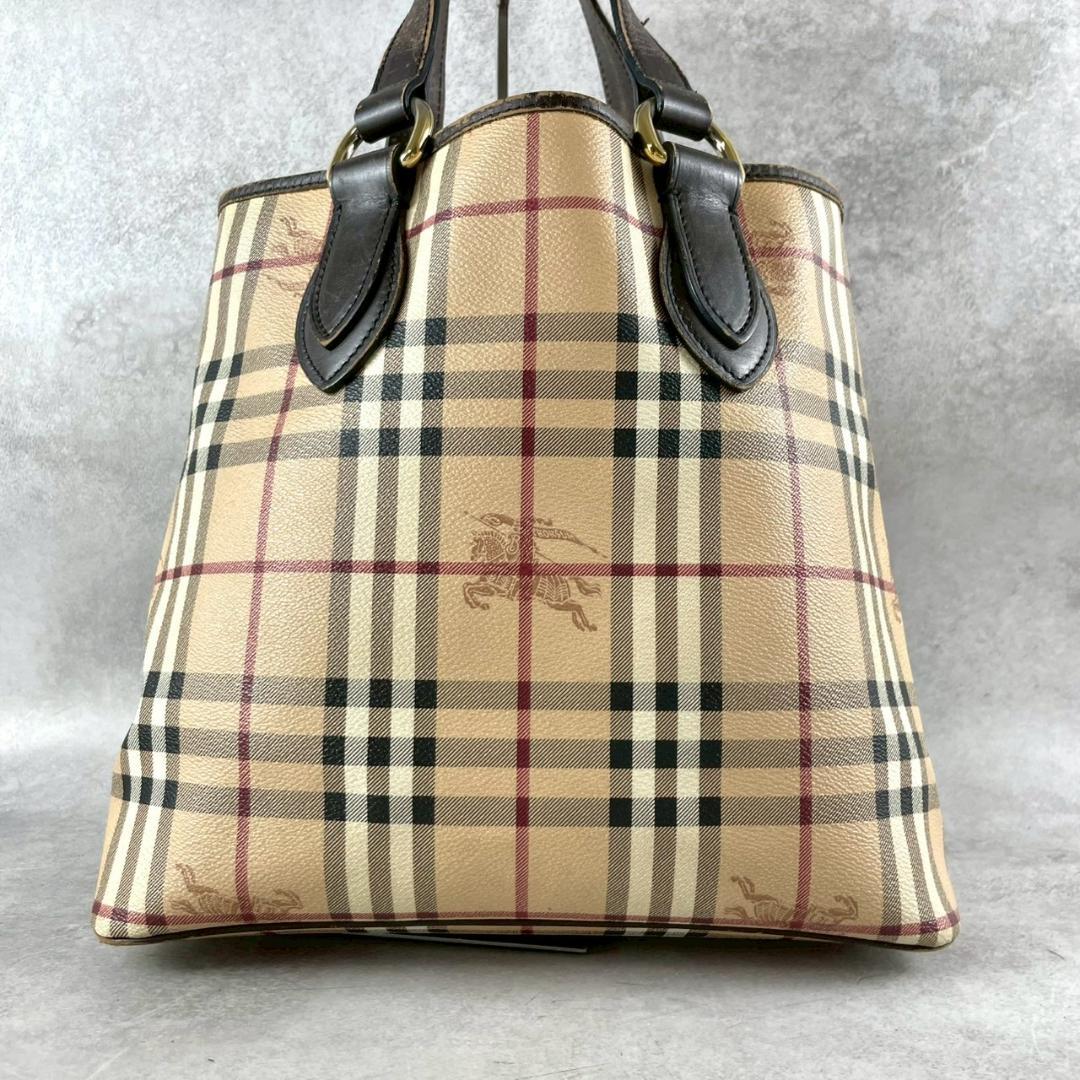 【希少美品⭐︎】バーバリー BURBERRY ノバチェックトートバッグPVC