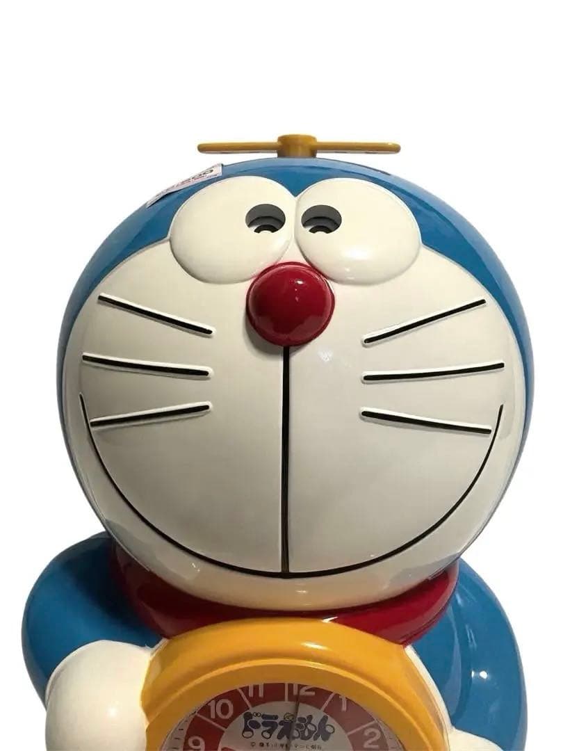 未使用 レトロ 当時物 ドラえもん 目覚まし アラーム 時計 大山のぶ代