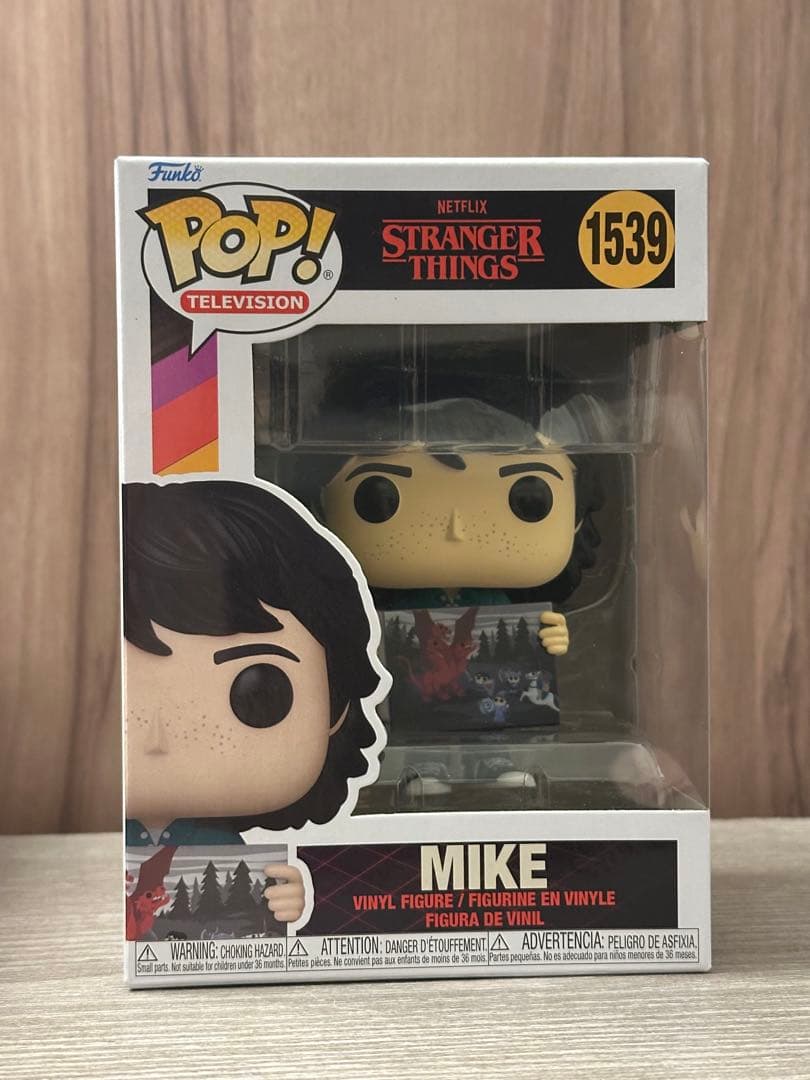 激レア funko pop ストレンジャーシングス 絵持ちマイク