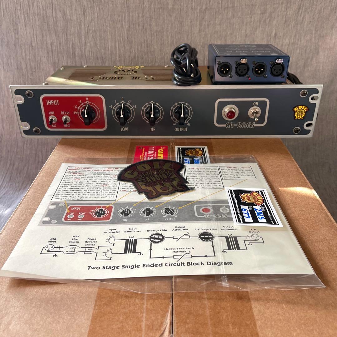 Coil Audio CA-286S プリアンプ+ PAN48V 新品同様