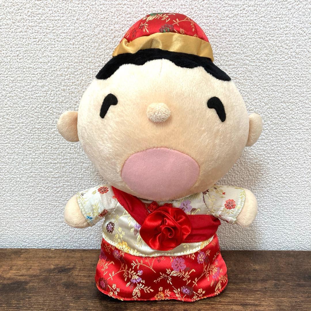 みんなのたあ坊　たあ坊＆なこちゃん　香港　結婚衣装　ペア　ぬいぐるみ　2008年