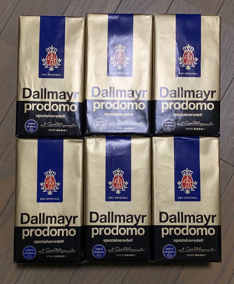 Dallmayr prodomo コーヒー粉500g×6個セット