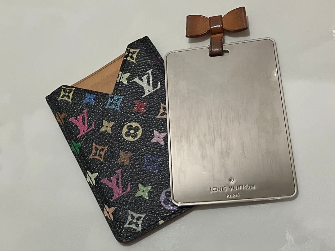 さえLOUIS VUITTON モノグラムマルチカラー コンパクトミラー