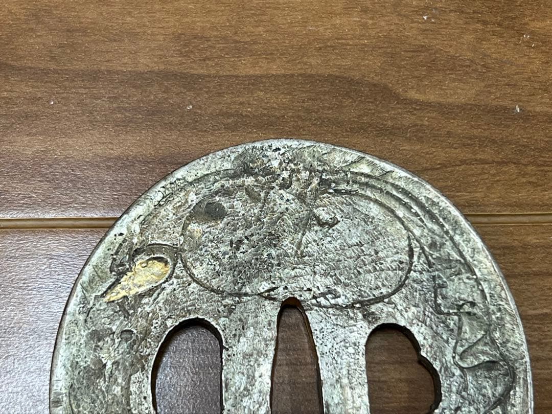 極上 刀鍔 象嵌。BL2-79