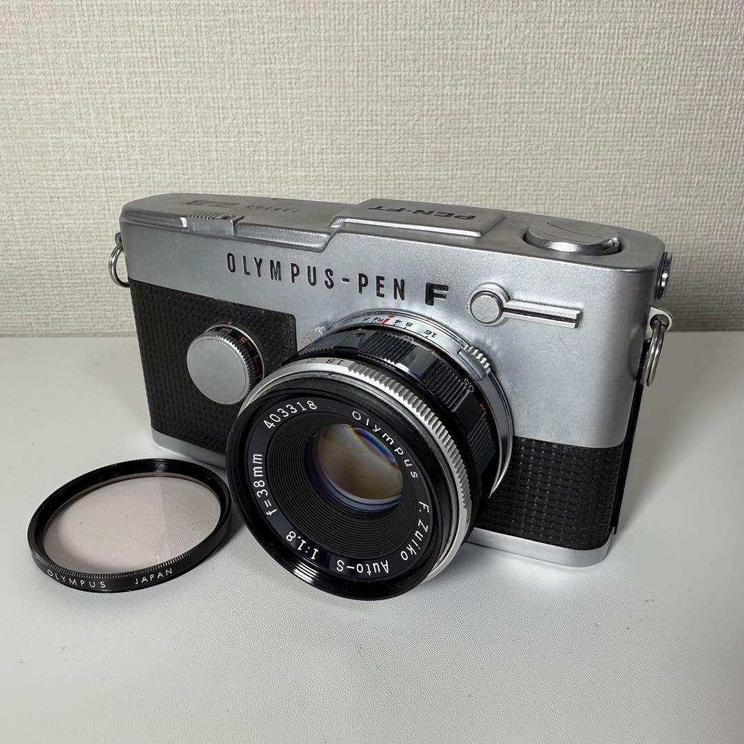 オリンパス OLYMPUS PEN F Zuiko 38mm F1.8 実動品