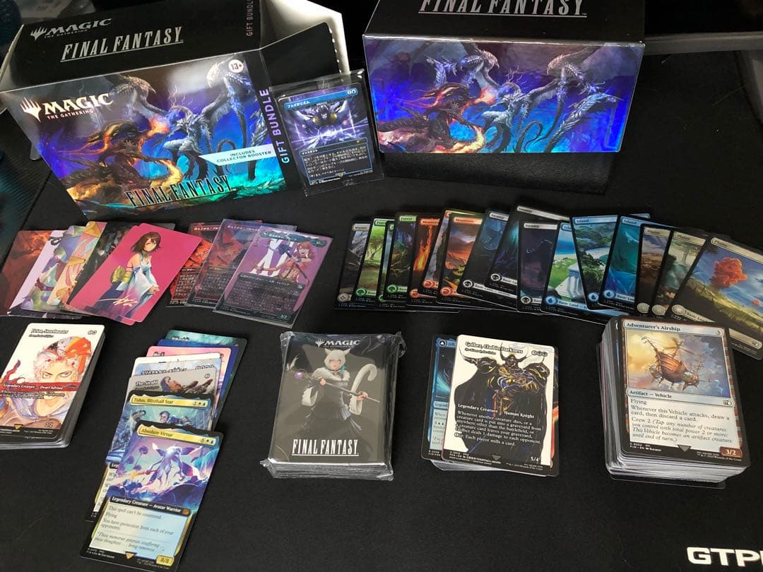 ま*と様 引退品MTG FF（ファイナルファンタジー） スリーブ付き