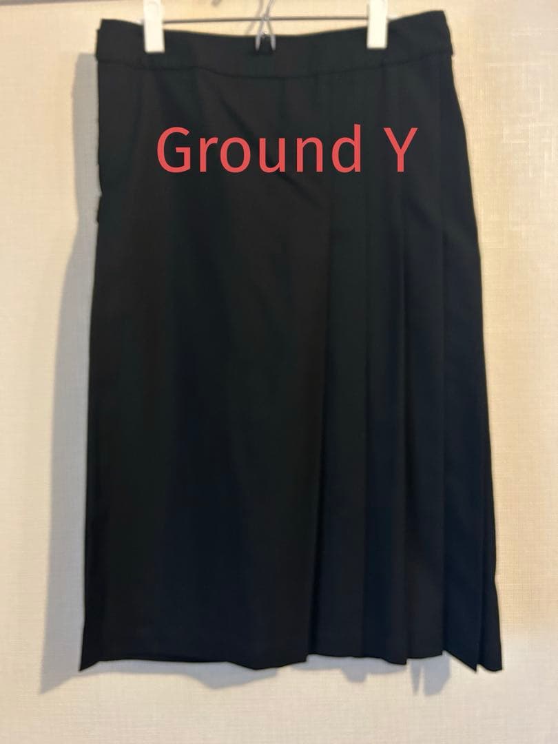 Ground Y 24ss プリーツスカート