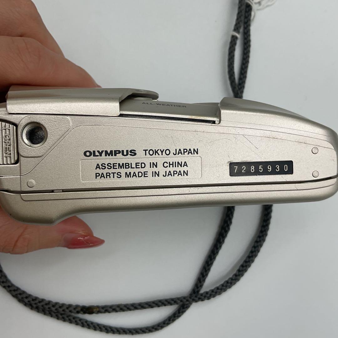 K2221 OLYMPUS オリンパス μ mju Ⅱ 35mm 1:2.8