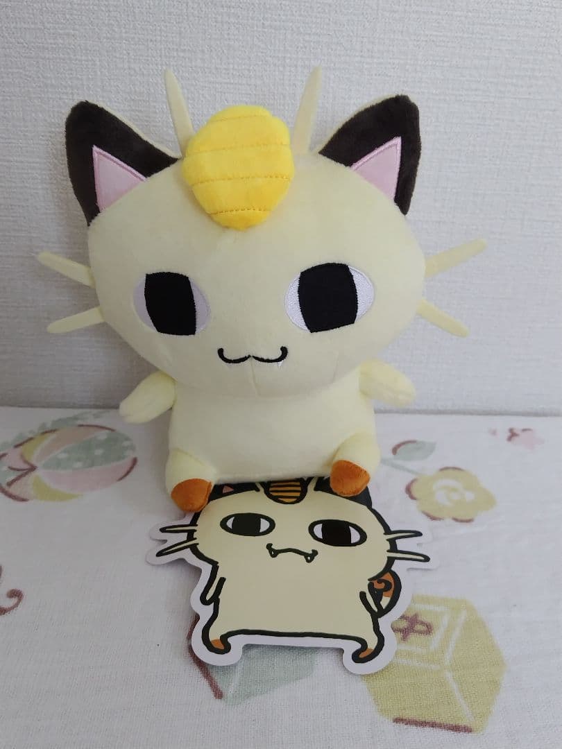 ポケモン　24じかんポケモンCHU ニャース　ナガノ　ぬいぐるみ　コラボ