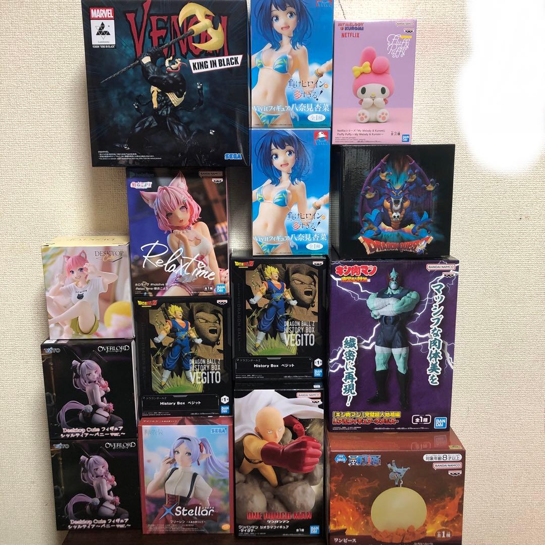 フィギュア　まとめ売り15個セット　ドラゴンボール　オーバーロード　五等分の花嫁