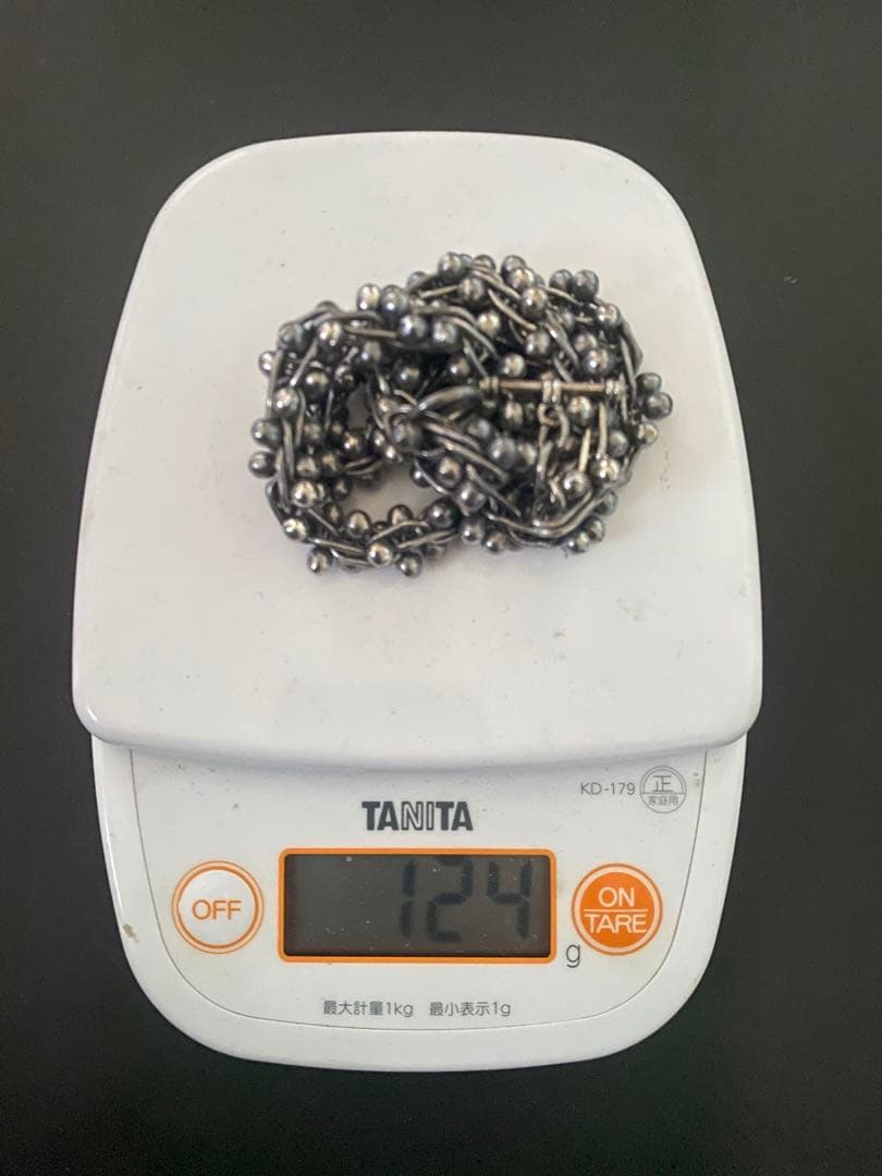 Vintage DNA チェーンリンク シルバー ネックレス