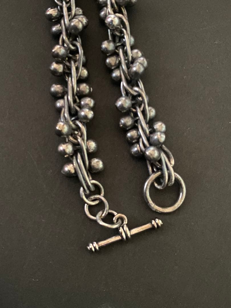 Vintage DNA チェーンリンク シルバー ネックレス