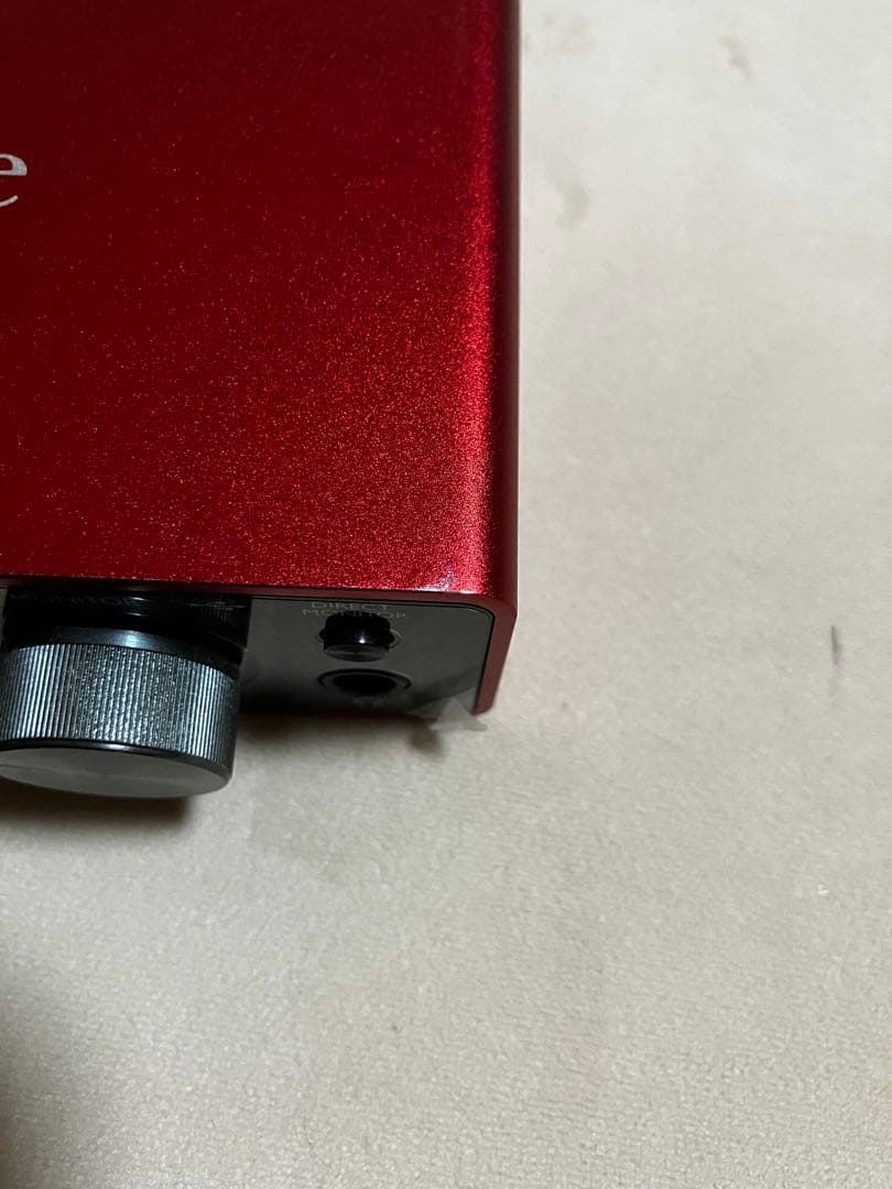 DTM・DAW FOCUSRITE Scarlett Solo (gen. 3)