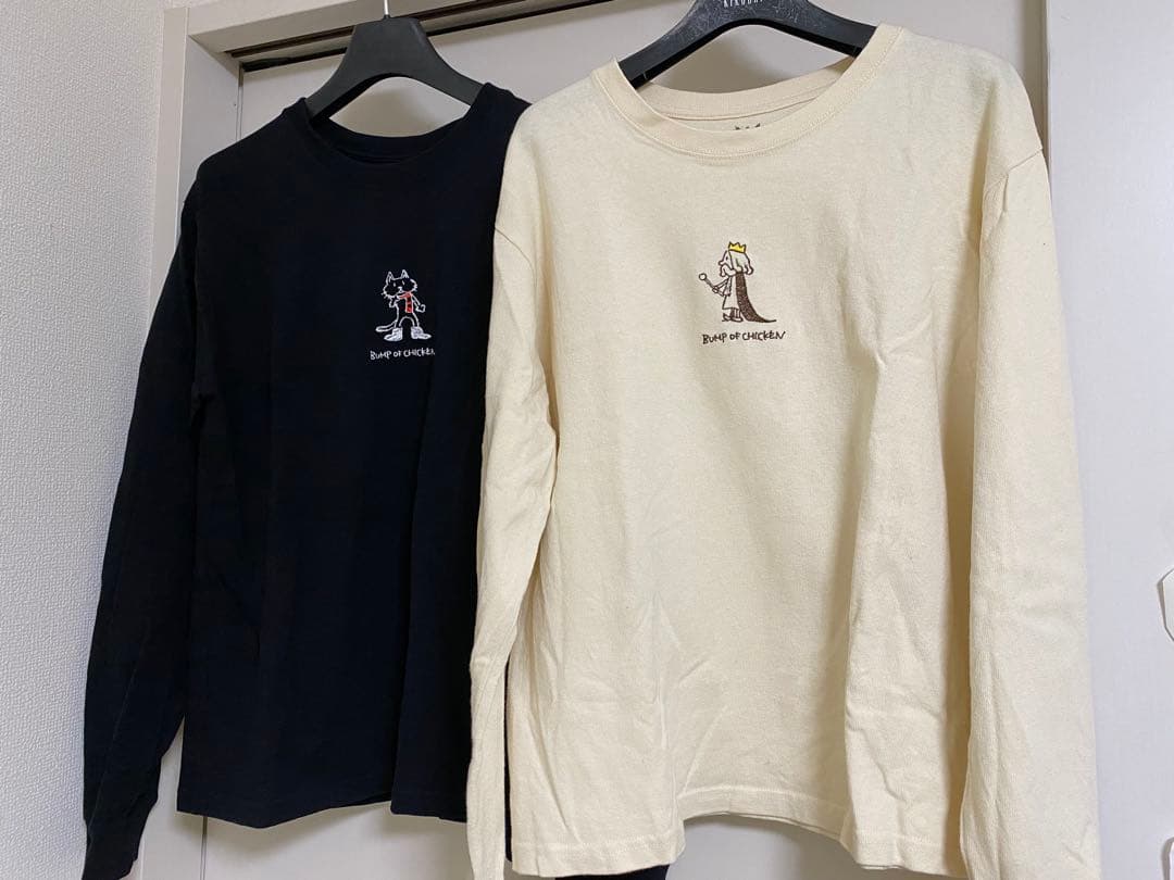 【みちょこ】BUMP OF CHICKEN ニコル 王様　ロンT 2枚