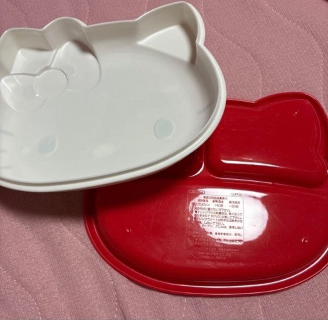 せいきょう様用　3 ハローキティ プレート 赤