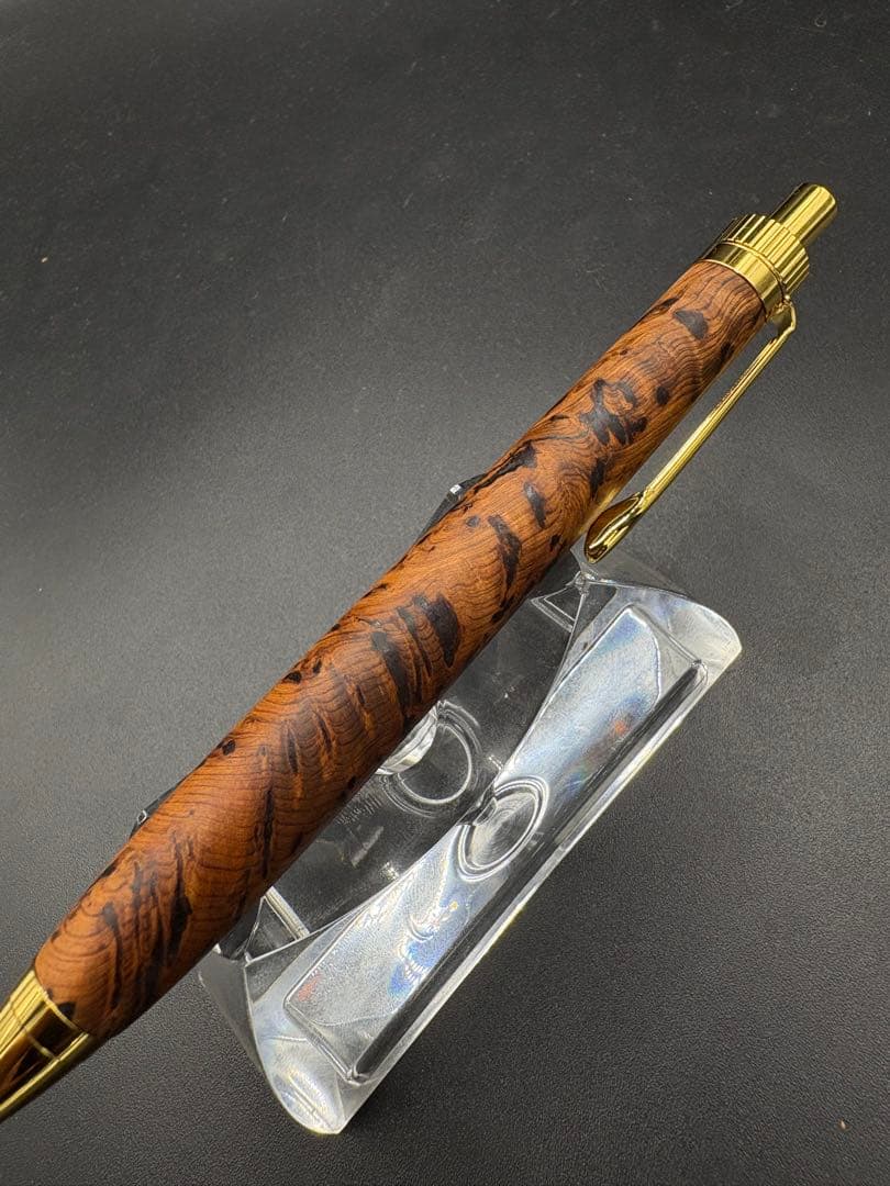 530超極上　屋久杉　泡瘤　木軸シャーペン　ボールペン