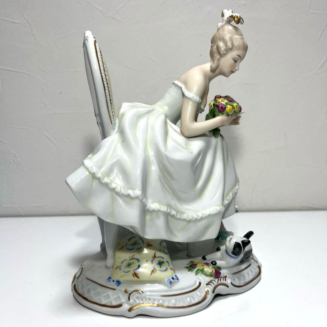 ヴァレンドルフ　フィギュリンWallendorf製Handmalerei 手描き