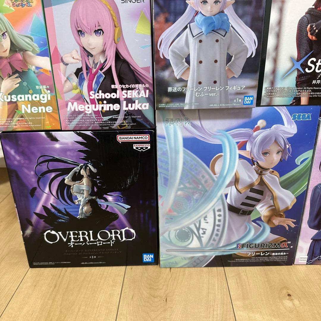 美少女　フィギュア　セット　フリーレン　初音ミク　狂三　ぬきたし　アルベド　他