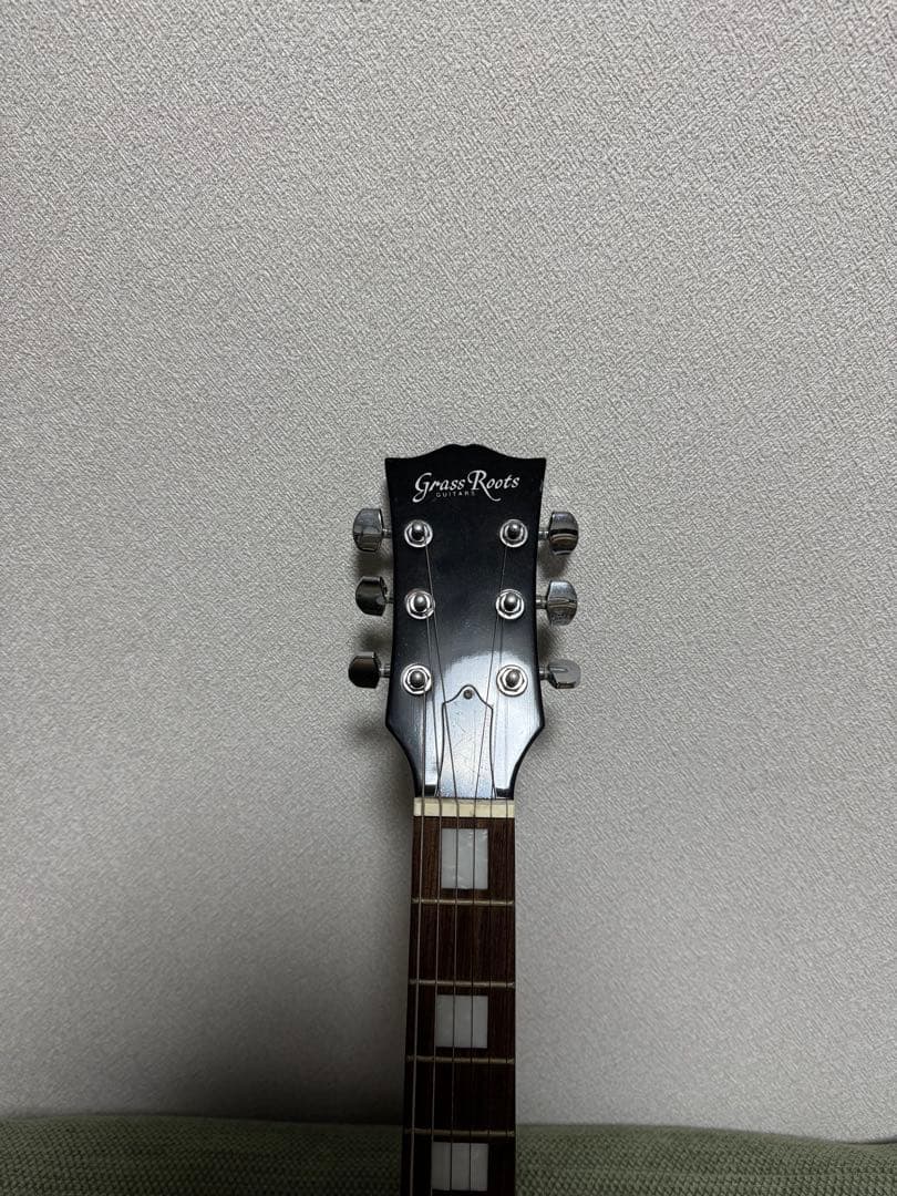 Grass Roots エレキギター 紫/黒