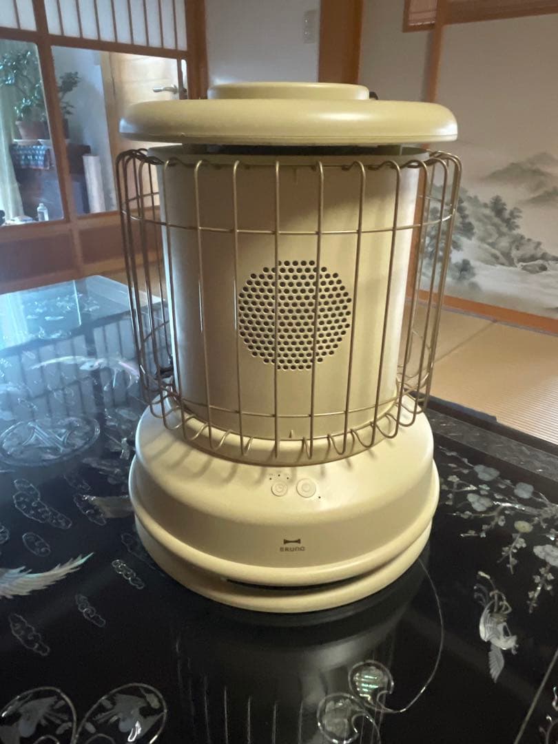 BRUNO 全方位型ファンヒーター Classic Stove 1度使用美品!
