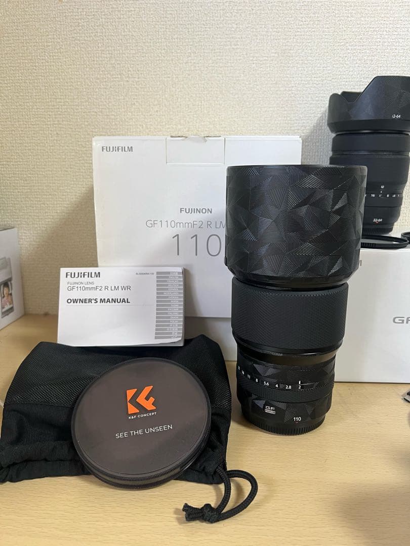 Fujifilm GF110mmF2 R LM WR レンズ