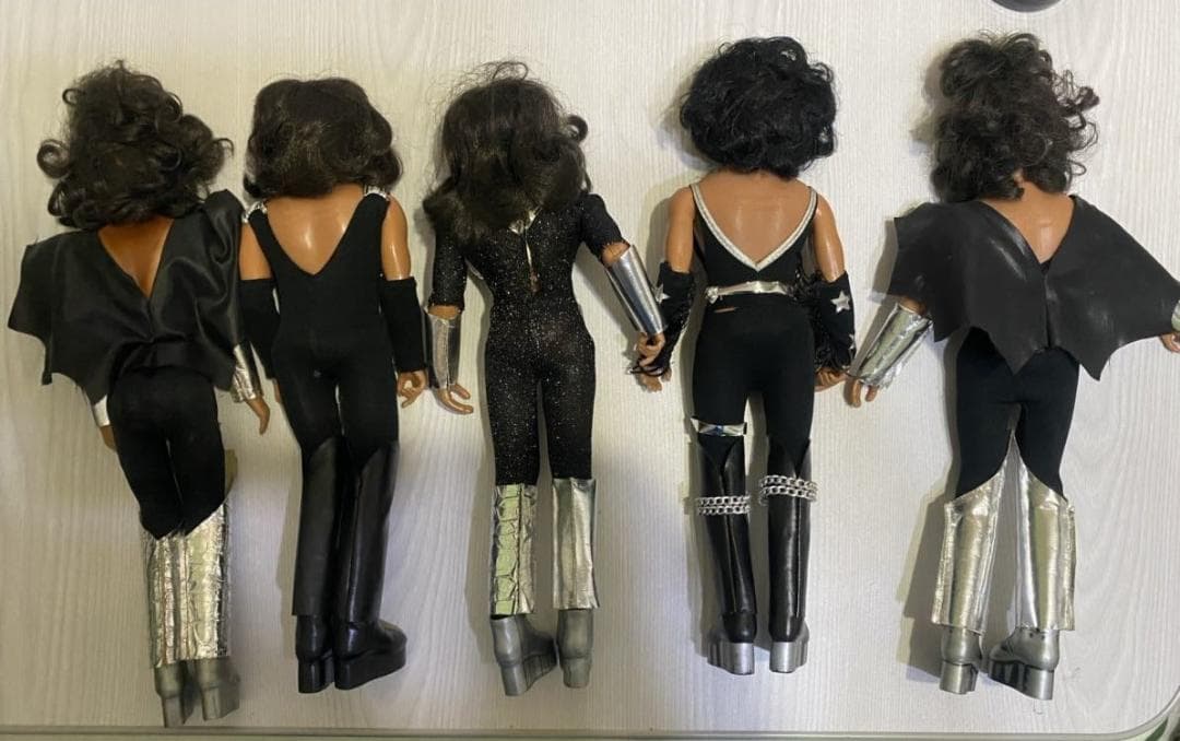 KISS・フィギュア MEGO社　ドール　4体セット+１体