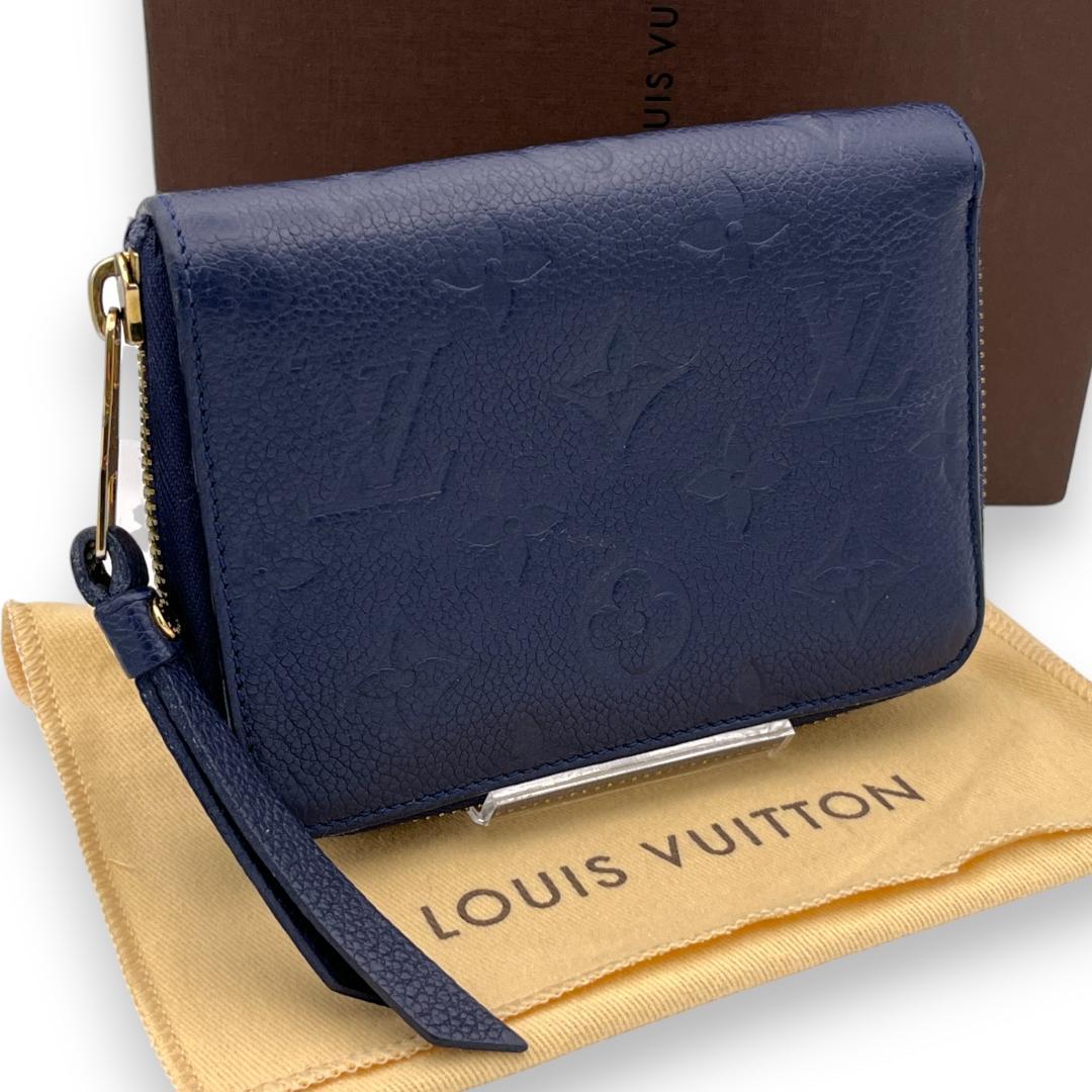 【箱袋付】ルイヴィトン アンプラント スクレット コンパクト ラウンドファスナー