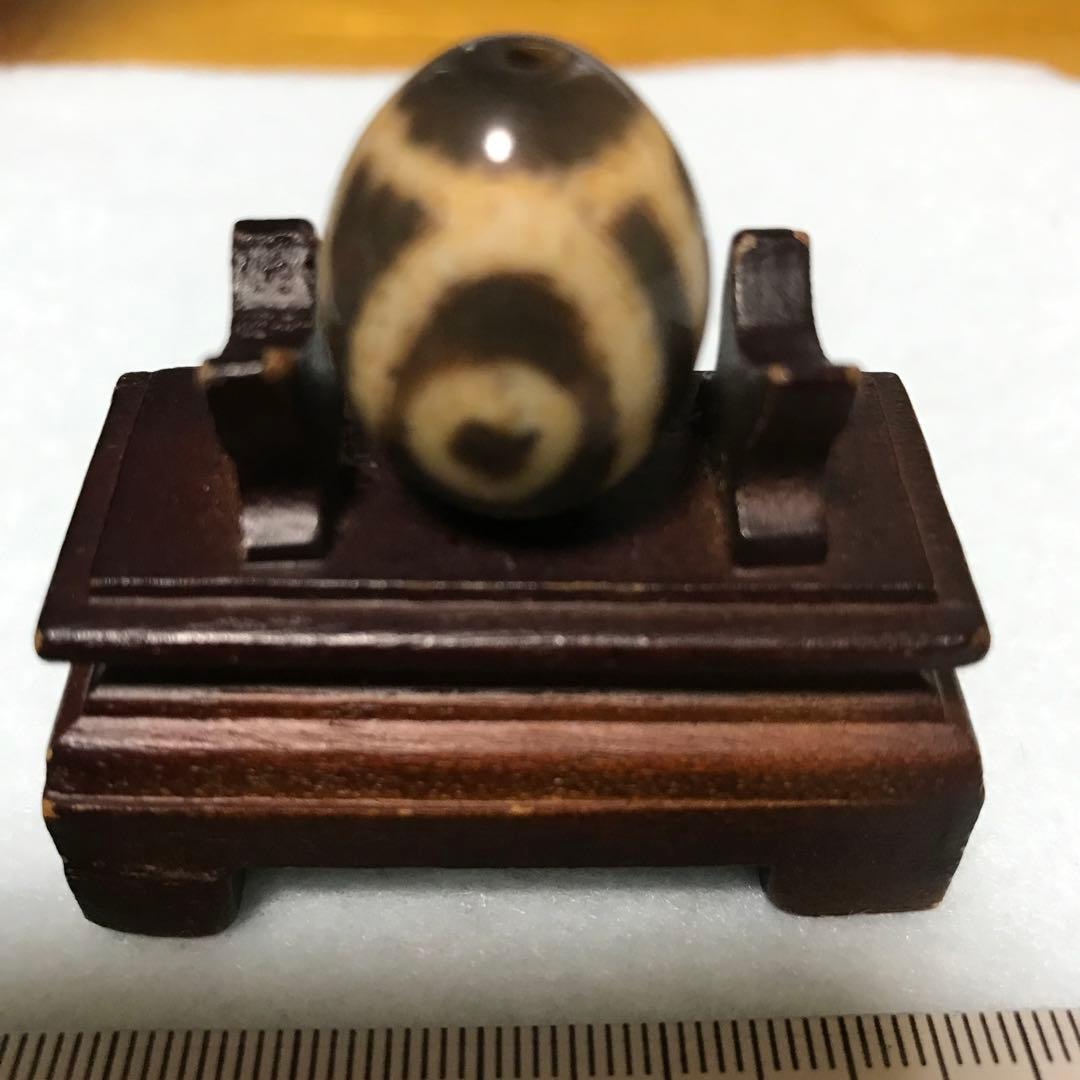 N*a様 超激レア珍品‼︎ 小盧至純　丸型一眼天珠　水晶共生