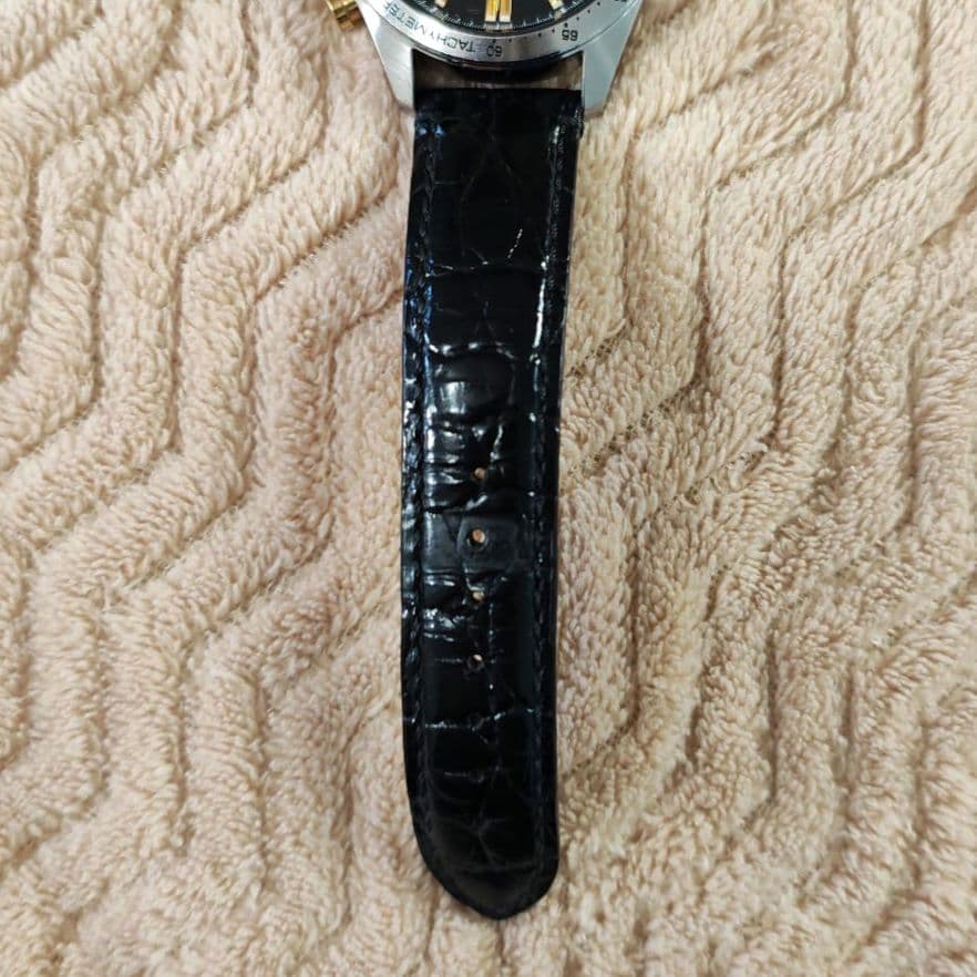 SEIKO SBTR015 8T63-00D0 クロノグラフ ブラック ゴールド