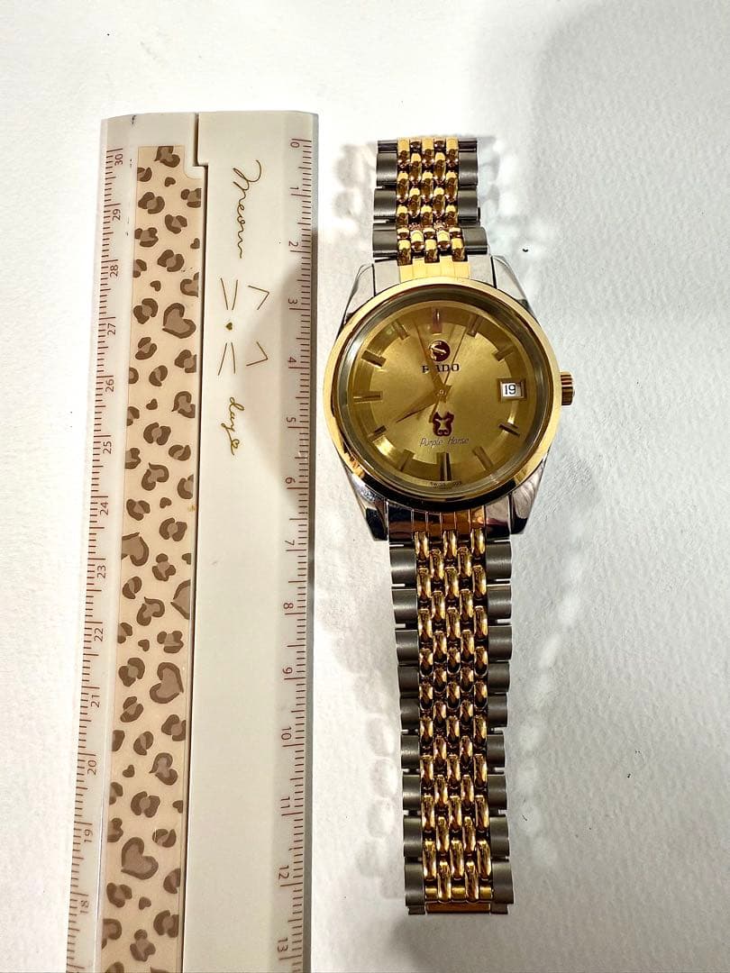 RADO Purple Horse 腕時計 ゴールド/シルバー