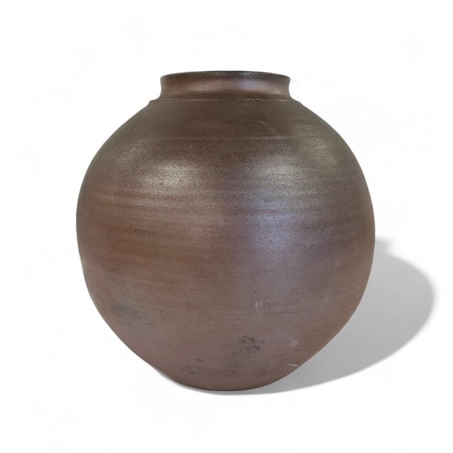 ☆美品 備前焼 木元忠志 特大壺 花器 花瓶 花入れ 共箱 在銘 工芸品