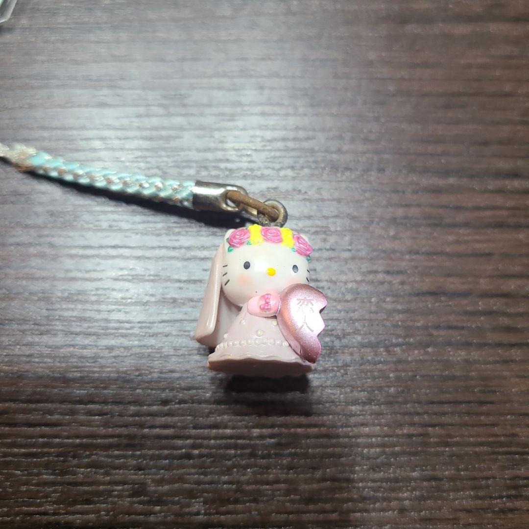 超激レア　伊豆限定ウェディングバージョンハローキティ ストラップ