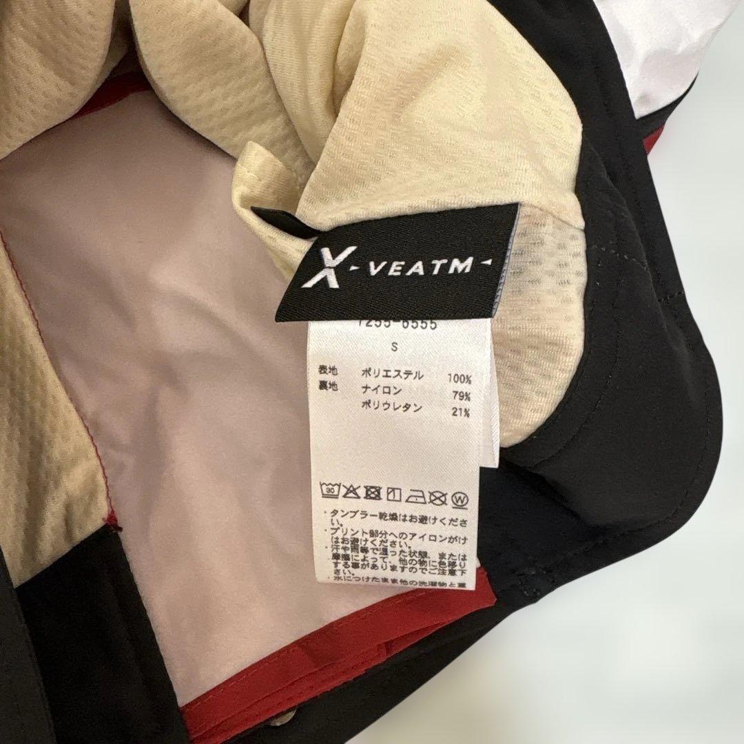 VEATM サーフパンツ　赤/白/オレンジ