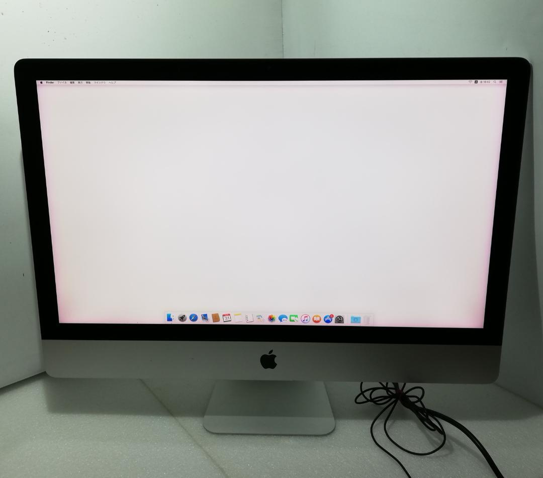 iMac 5K 27インチ i5-6500 32GB/SSD24G+HDD1T