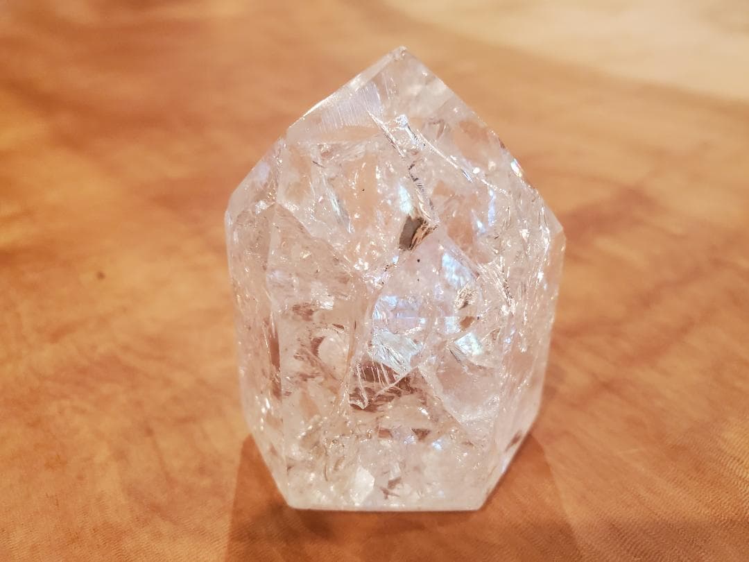 ファイヤーアンドアイスクォーツ 約98g