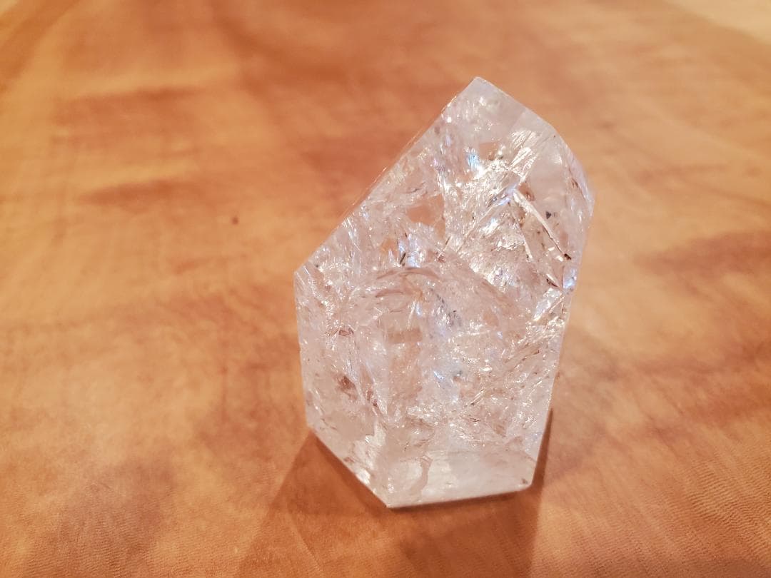 ファイヤーアンドアイスクォーツ 約98g