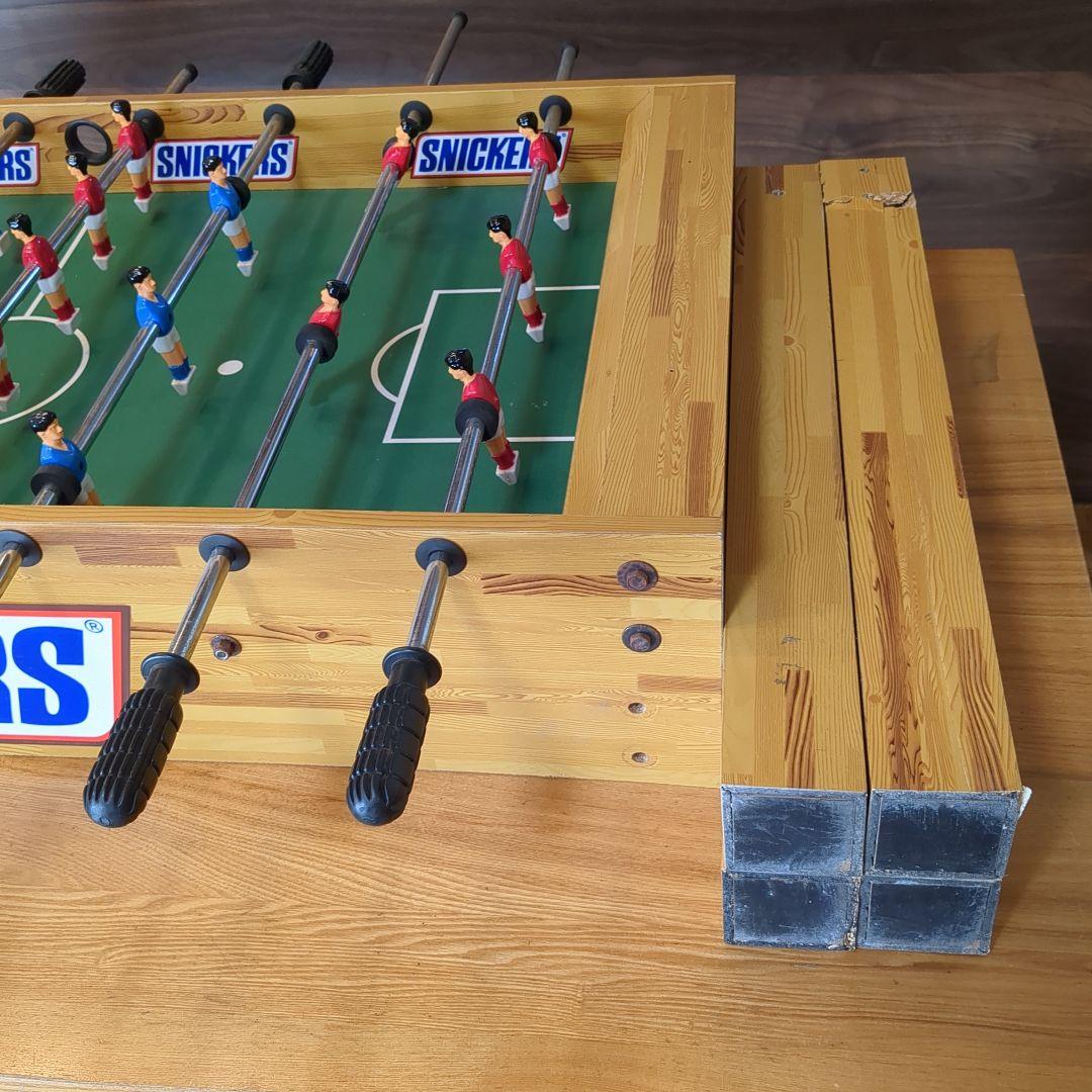 レア　SNICKERS　スニッカーズ 木製サッカーゲーム 非売品