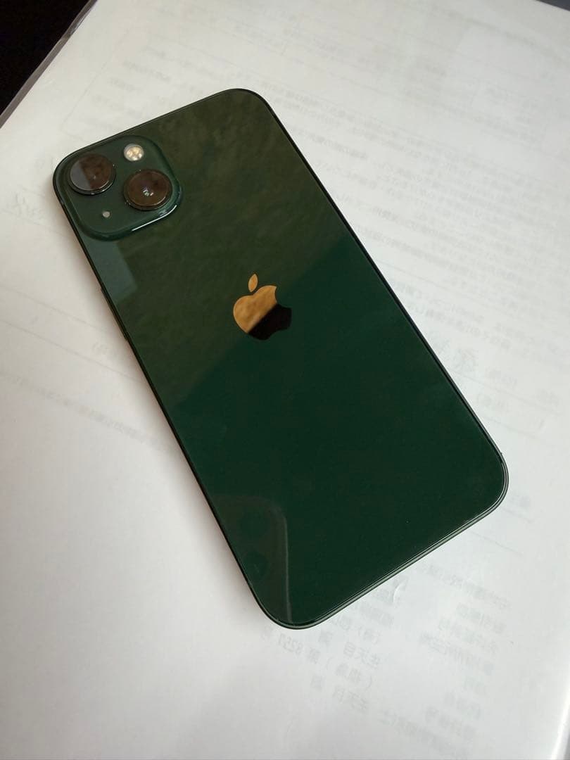 iPhone 13 グリーン 128GB バッテリー容量84%