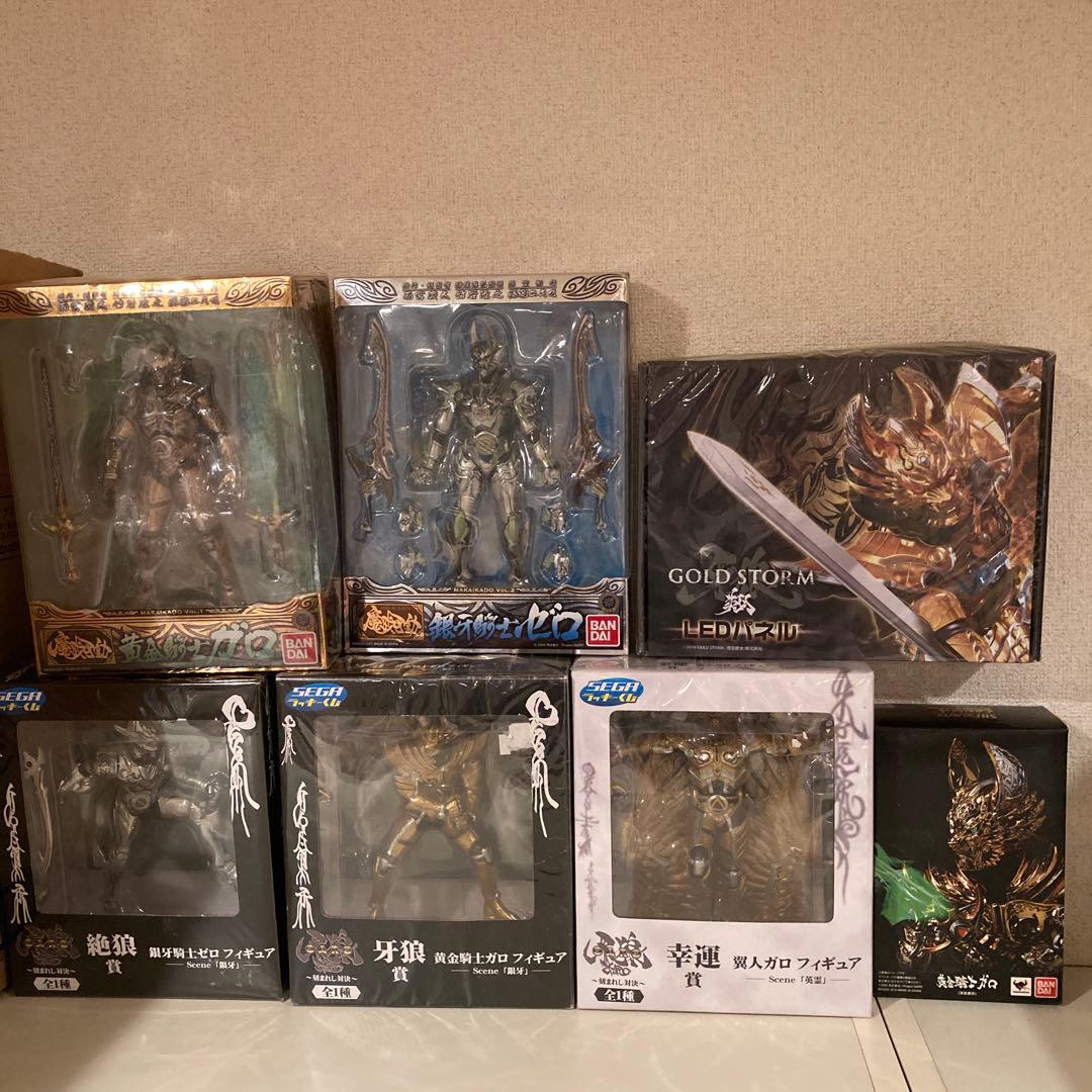 牙狼フィギュア6セット&LEDパネル