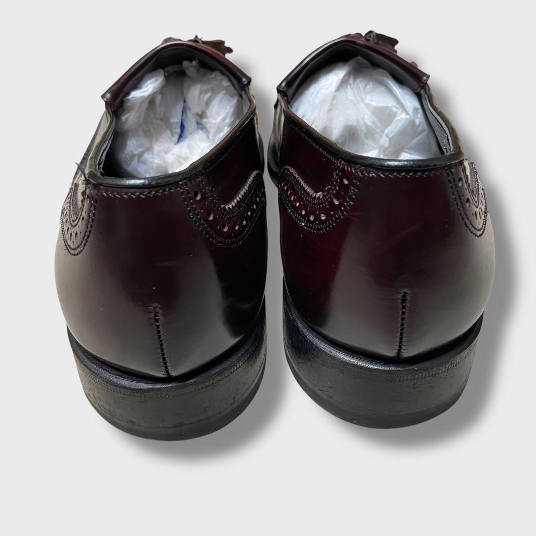 ☆FLORSHEIMフローシャイム☆フリンジタッセルローファー☆US9☆革靴☆