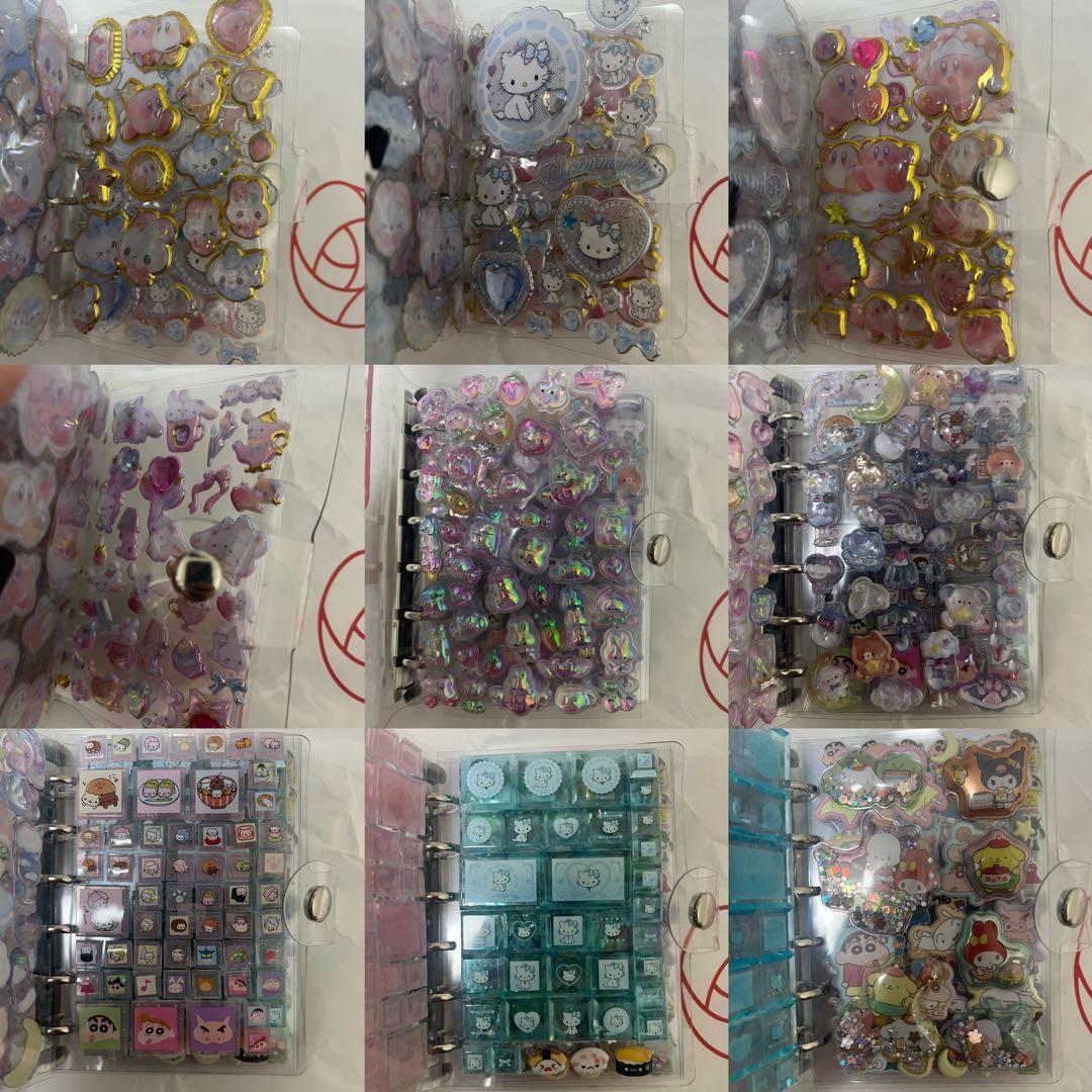 【おまけ付☆】シール帳完成品 まとめ ボンボンドロップシールなど大量☆