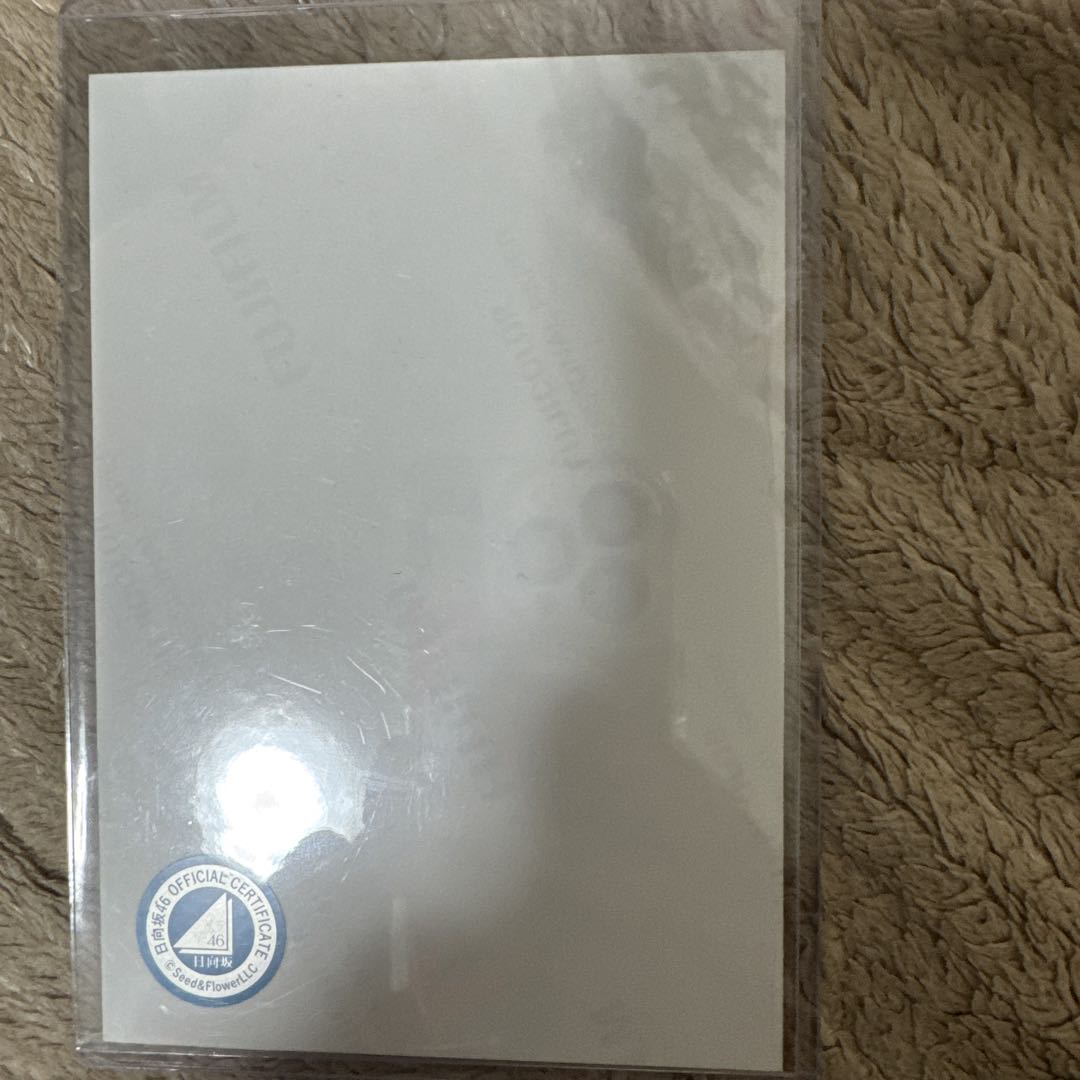 小坂菜緒 サイン入り写真 日向坂46