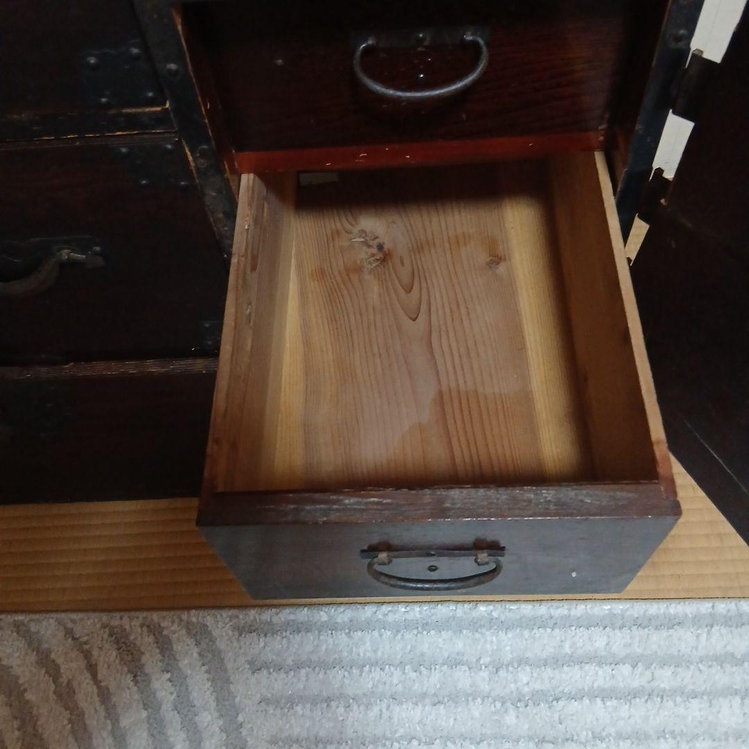 【1/18日までの出品】アンティーク箪笥　4段