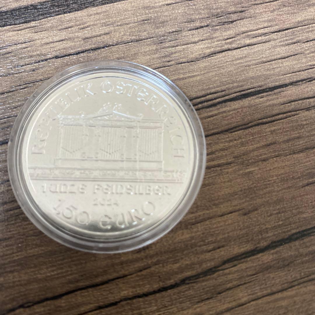 純銀　1オンス 5枚セット 2024 オーストリア　ウィーン・フィルハーモニー